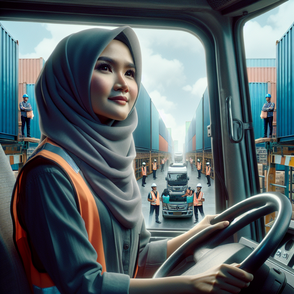 Kisah Inspiratif (Anonim): Perempuan di Balik Roda Truk Logistik BJM