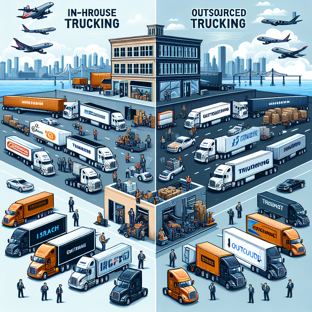 In-House vs "Outsourced" Trucking: Pertimbangan Bisnis untuk Armada Darat